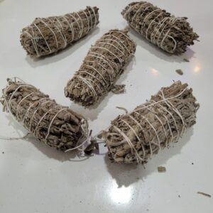 White Sage Incense Sticks for Cleansing Home Smudge Rituals Removing Negativity(1pc)