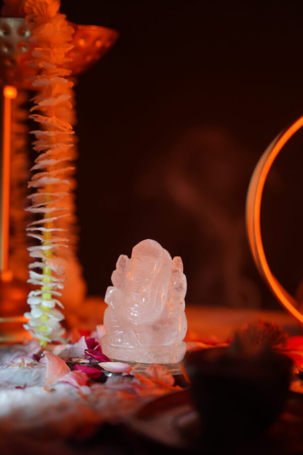 Sphatik Ganesha Idol