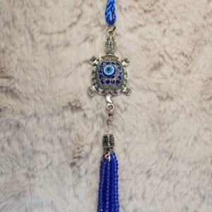 Evil Eye Keychain with Centered Evil Eye