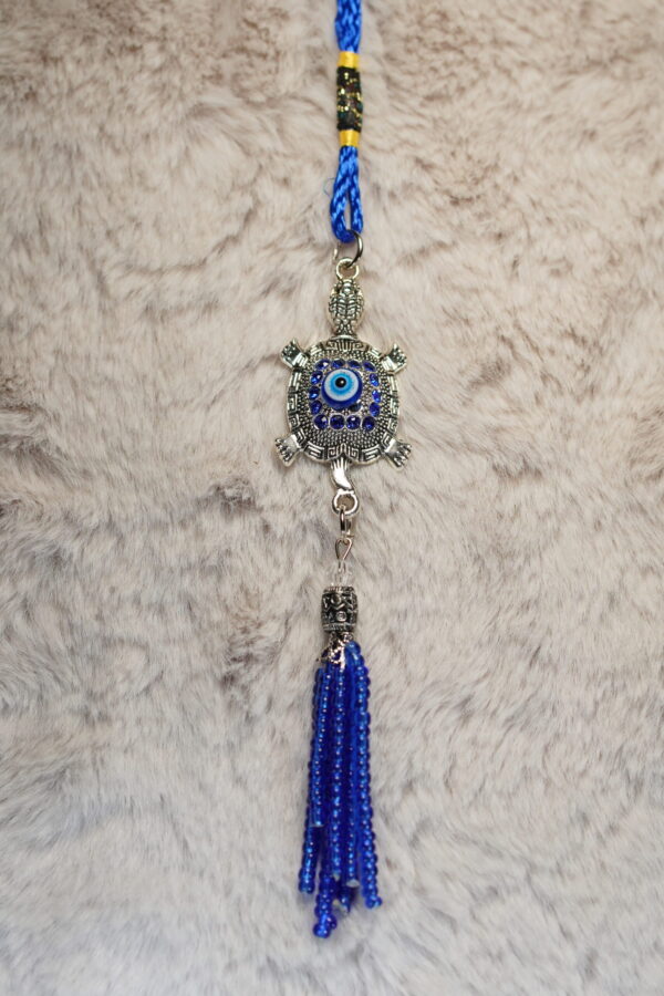 Evil Eye Keychain with Centered Evil Eye