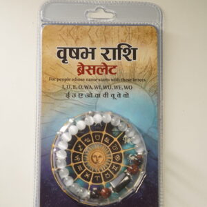 Taurus Zodiac Sign Stone Bracelet