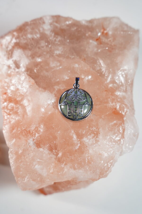 Natural Green Aventurine stone Necklace/Pendant