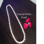 Natural White Pearl Stone Mala