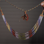 5 Line Cubic Zircon Multi Color Necklace